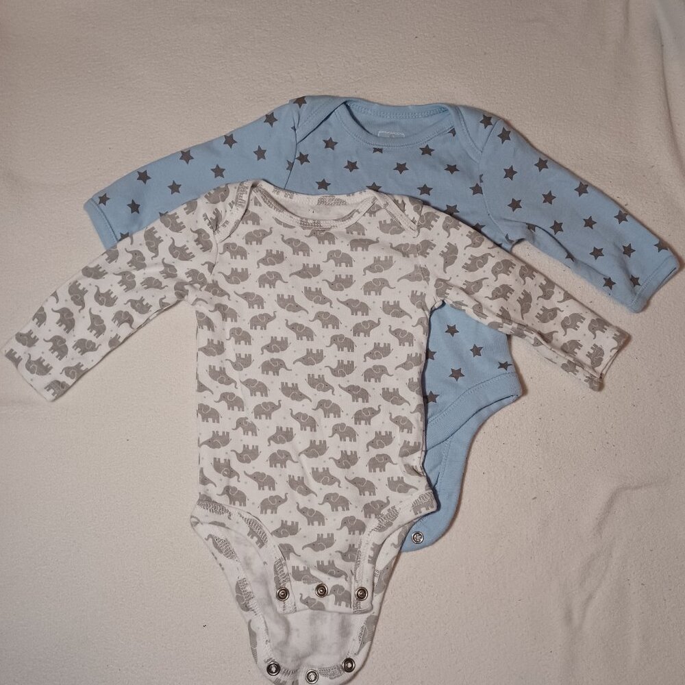 0-3 M- onesie Bundle simple joys by Carters & old navy